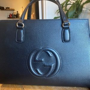 Gucci Logo Tote Bag